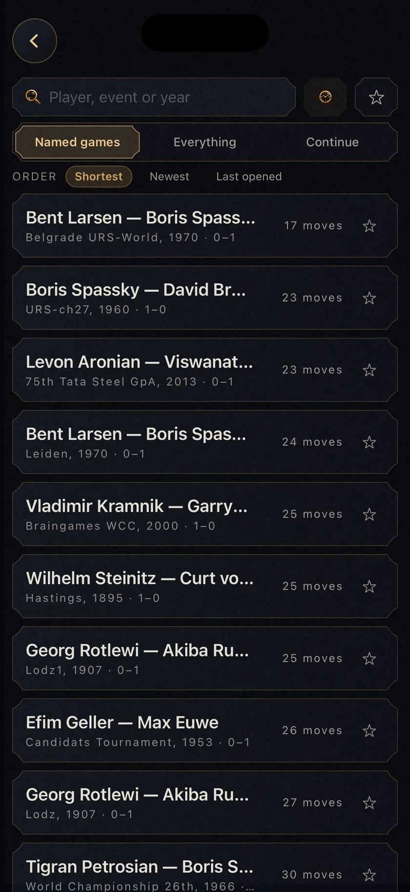 Nine hundred games worth watching.